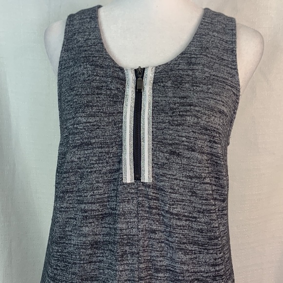 Juicy Couture Marled Sleeveless Drop Waist Dress - Picture 4 of 15